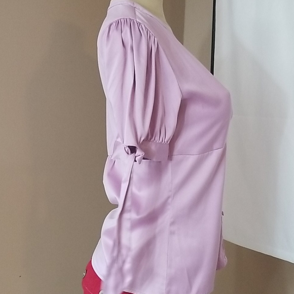 BOB MACKIE STUDIO LAVANDER SS BUTTON DOWN TOP - Picture 3 of 7
